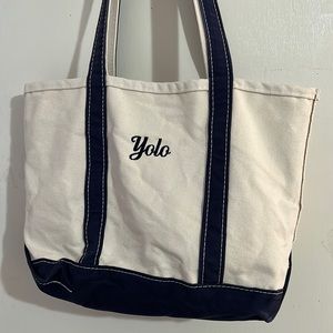 LL Bean Boat and Tote